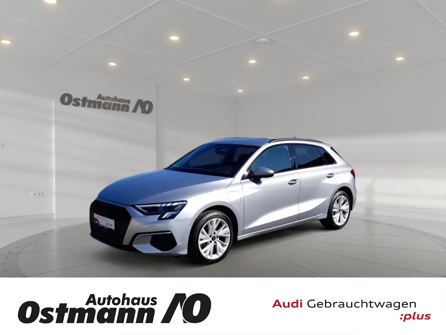 Audi A3 Sportback 40 TFSI e advanced AHK ACC LED SHZ Silber - 1