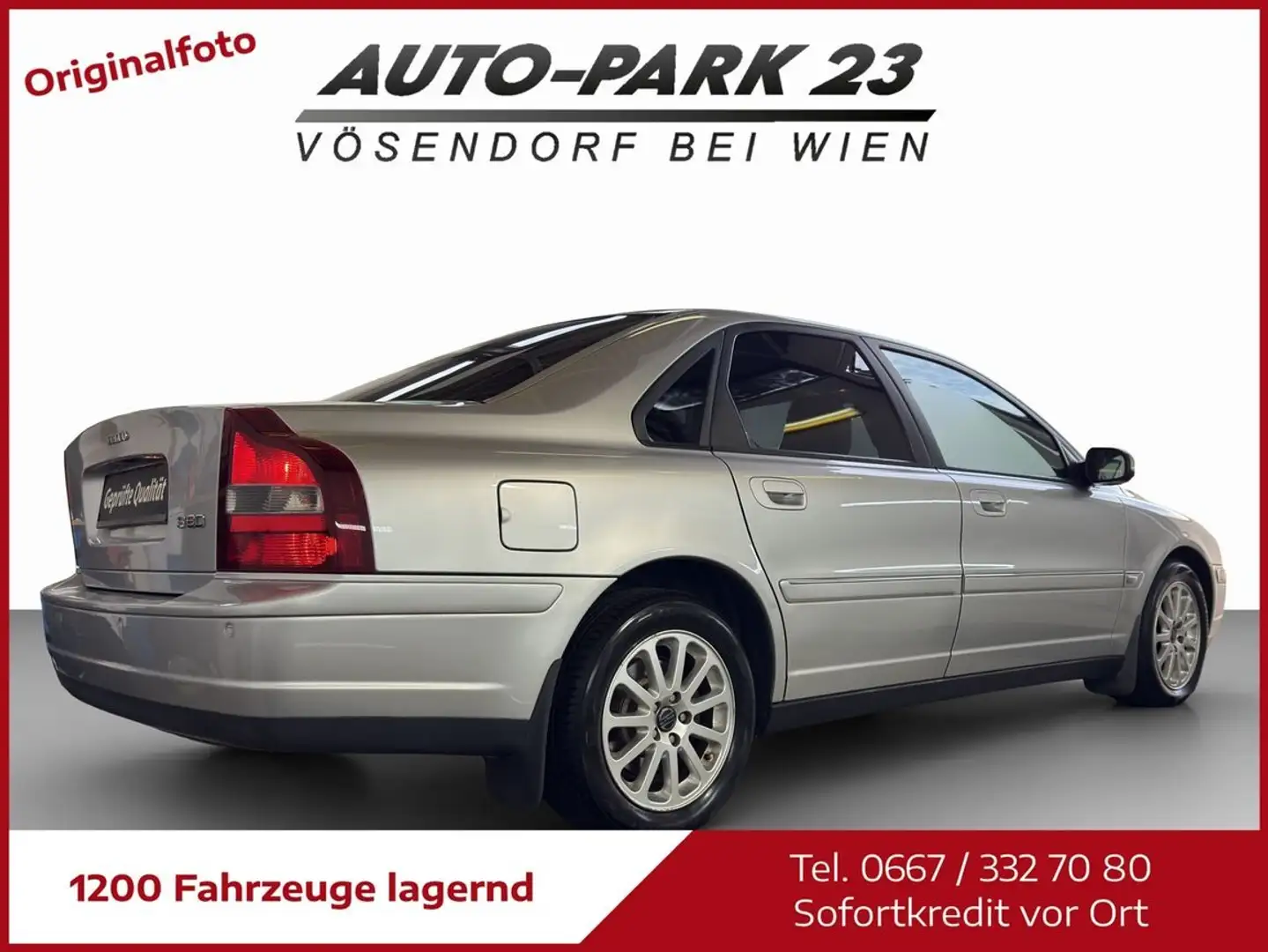 Volvo S80 2,9 Klassik Aut. Geartronic**NEUES-PICKERL 11/2027 Silber - 1