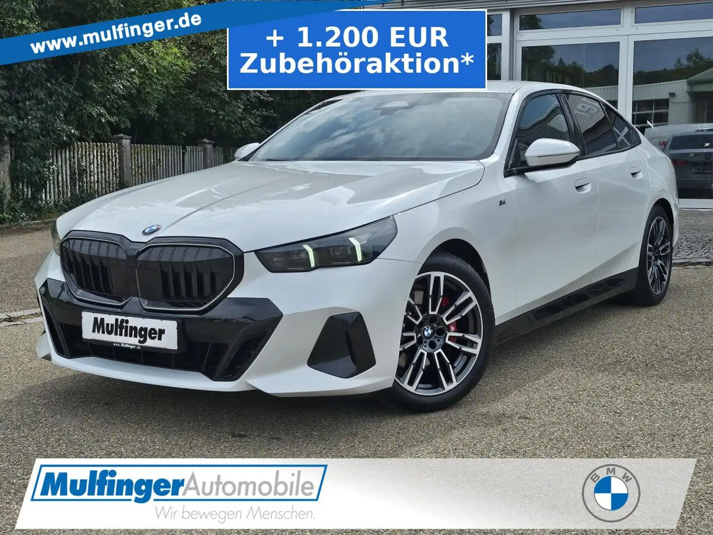 BMW 520 i M Sport Pro ACC ParkProf.IconGlow HUD AHK LED Weiß - 1