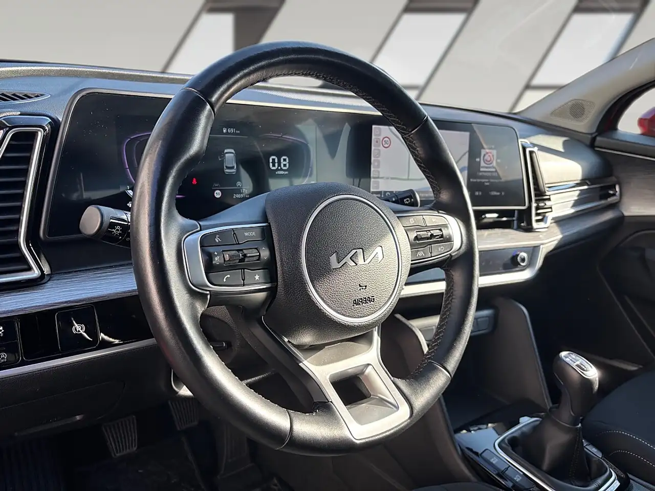 Kia Sportage 1,6 CRDI Silber, миниатюра 11