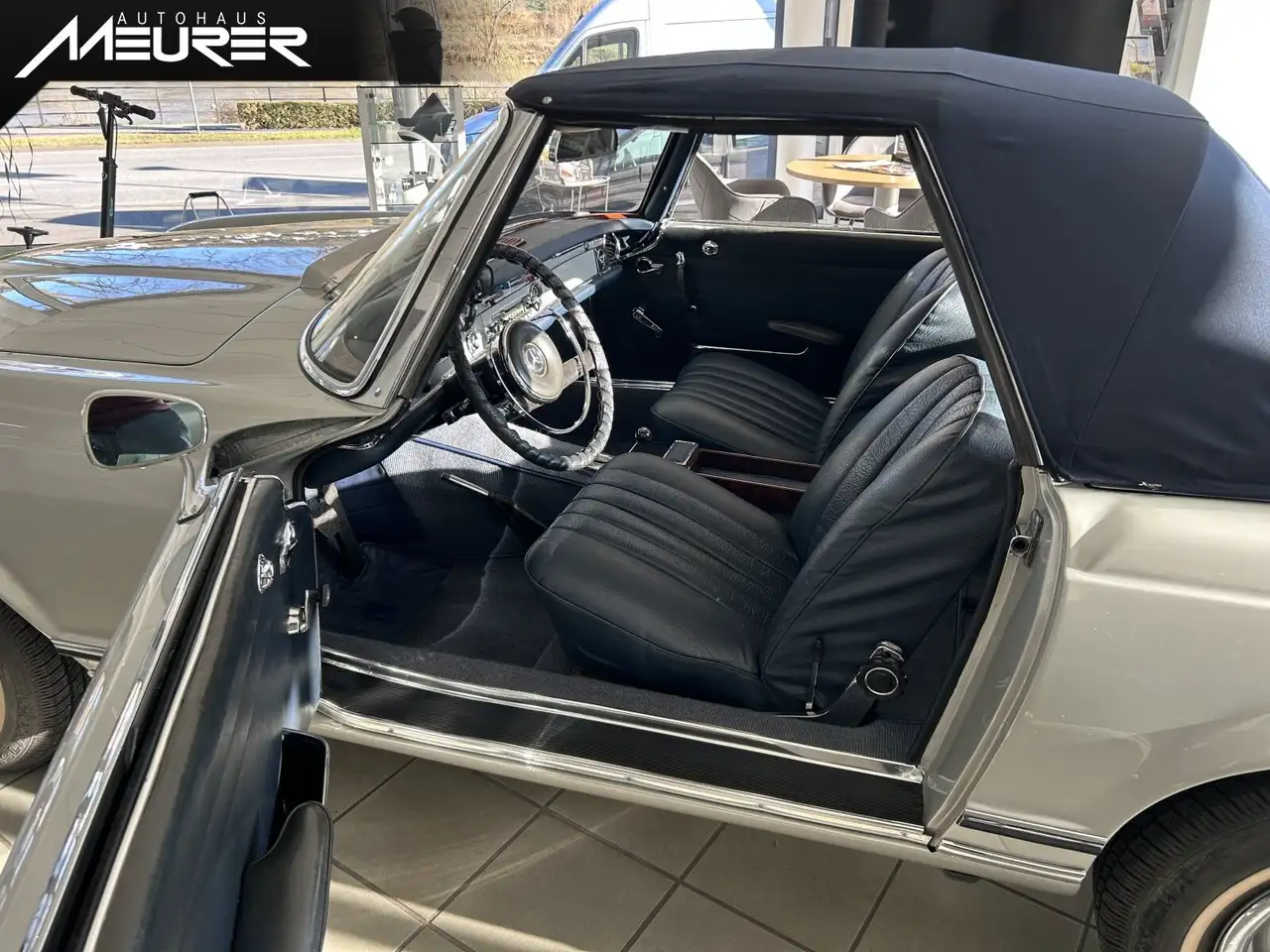 Mercedes-Benz 230 SL Automatik, Radio Becker, Kundenauftrag, foto 7