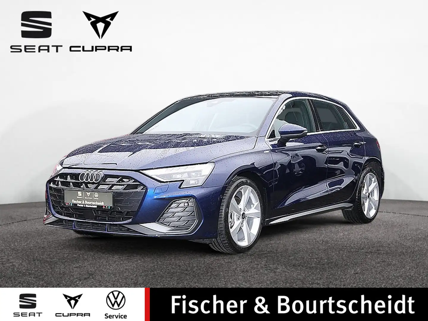 Audi A3 Sportback 35 TFSI S line NAVI PANO SONOS K Blau - 1