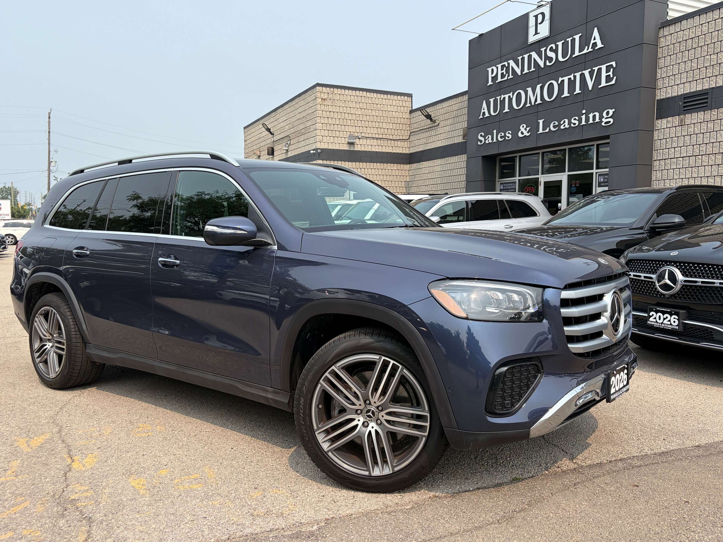 Sodalite Blue Metallic 2026 Mercedes-Benz GLS SUV / Crossover All-Wheel Drive Automatic
