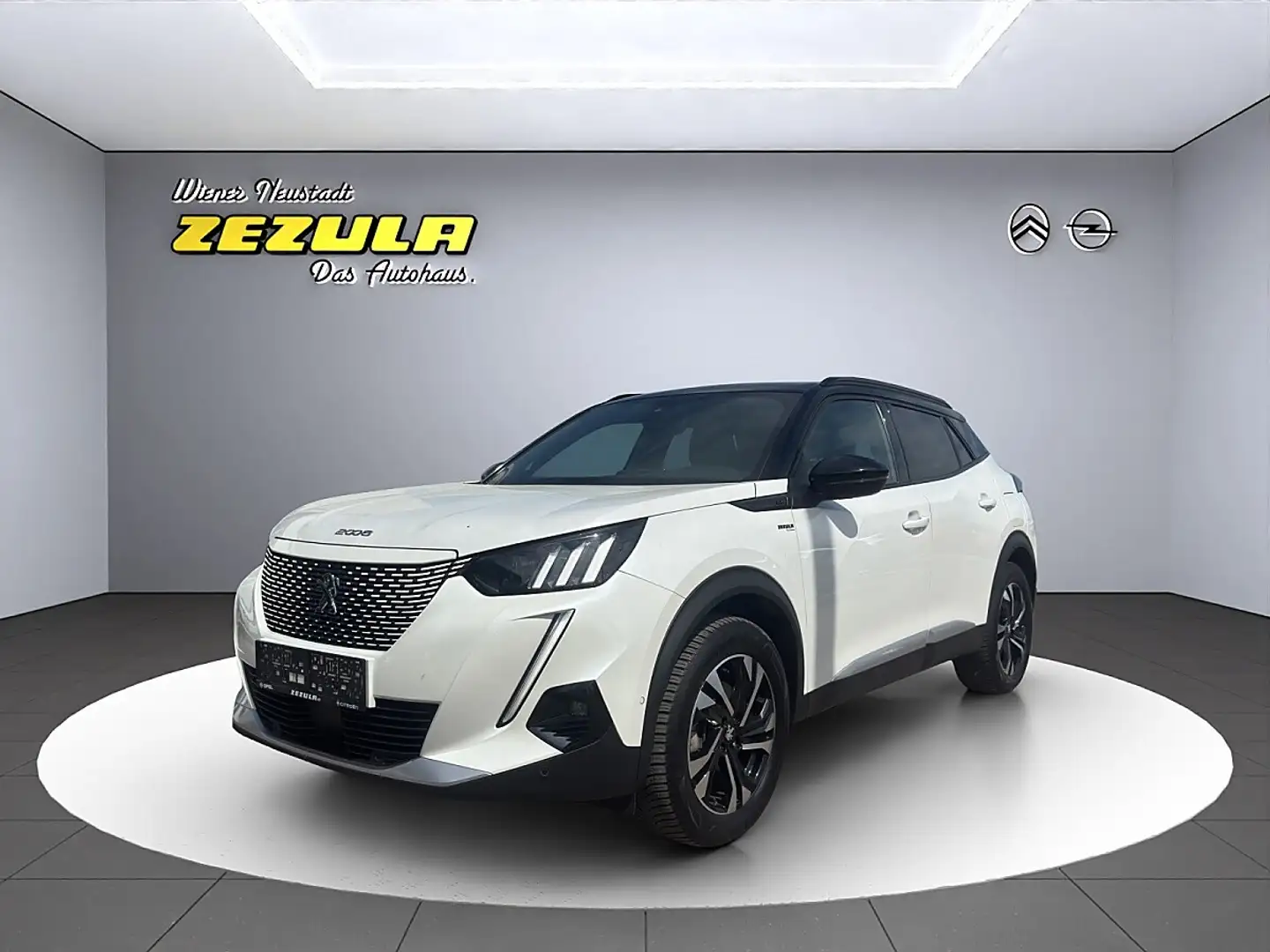 Peugeot e-2008 50kWh GT Weiß - 1