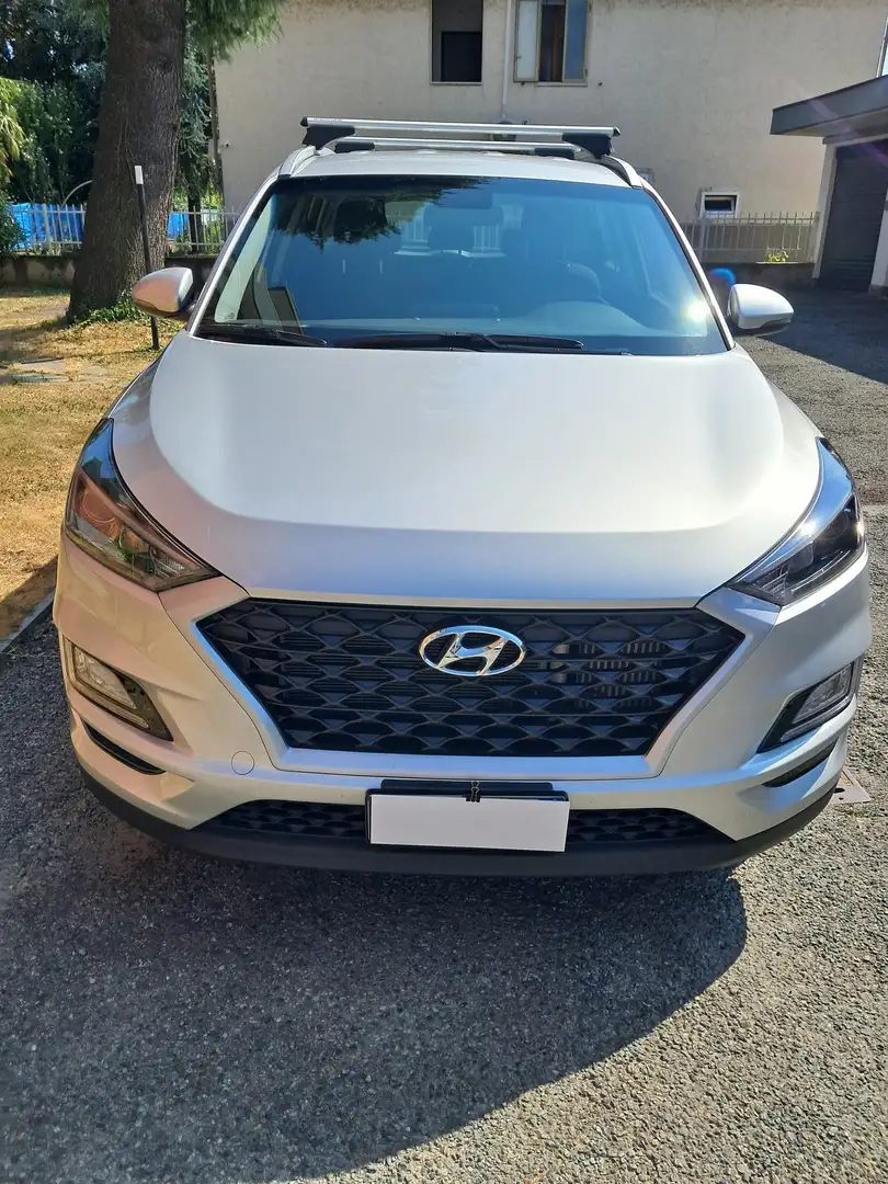 Hyundai TUCSON Tucson II 2020 1.6 crdi Xtech 2wd 115cv 24000km Argento - 1