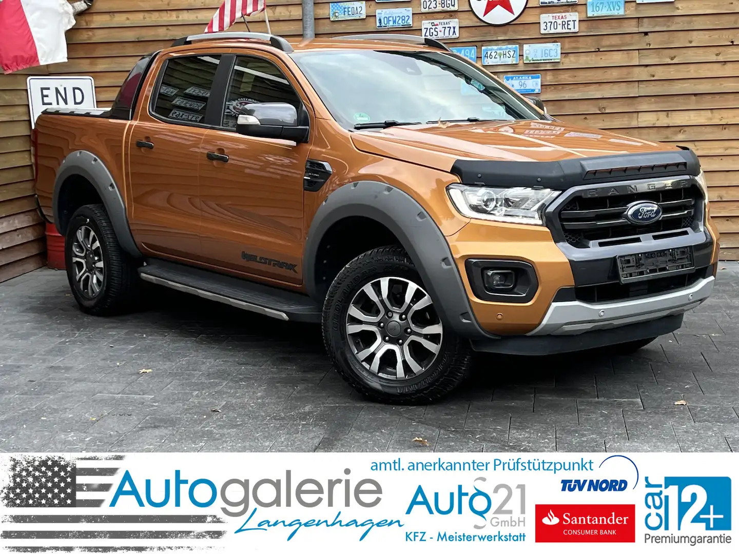 Ford Ranger Wildtrak Doppelkab. 4x4 Navi AHK Verdeck Bronze - 1