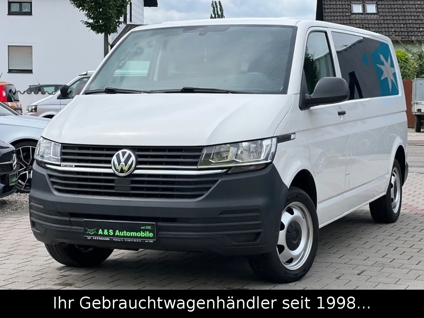 Volkswagen T6 Transporter T6.1 Transporter Kombi lang 4Motion 9-Sitzer AHK Blanco - 1
