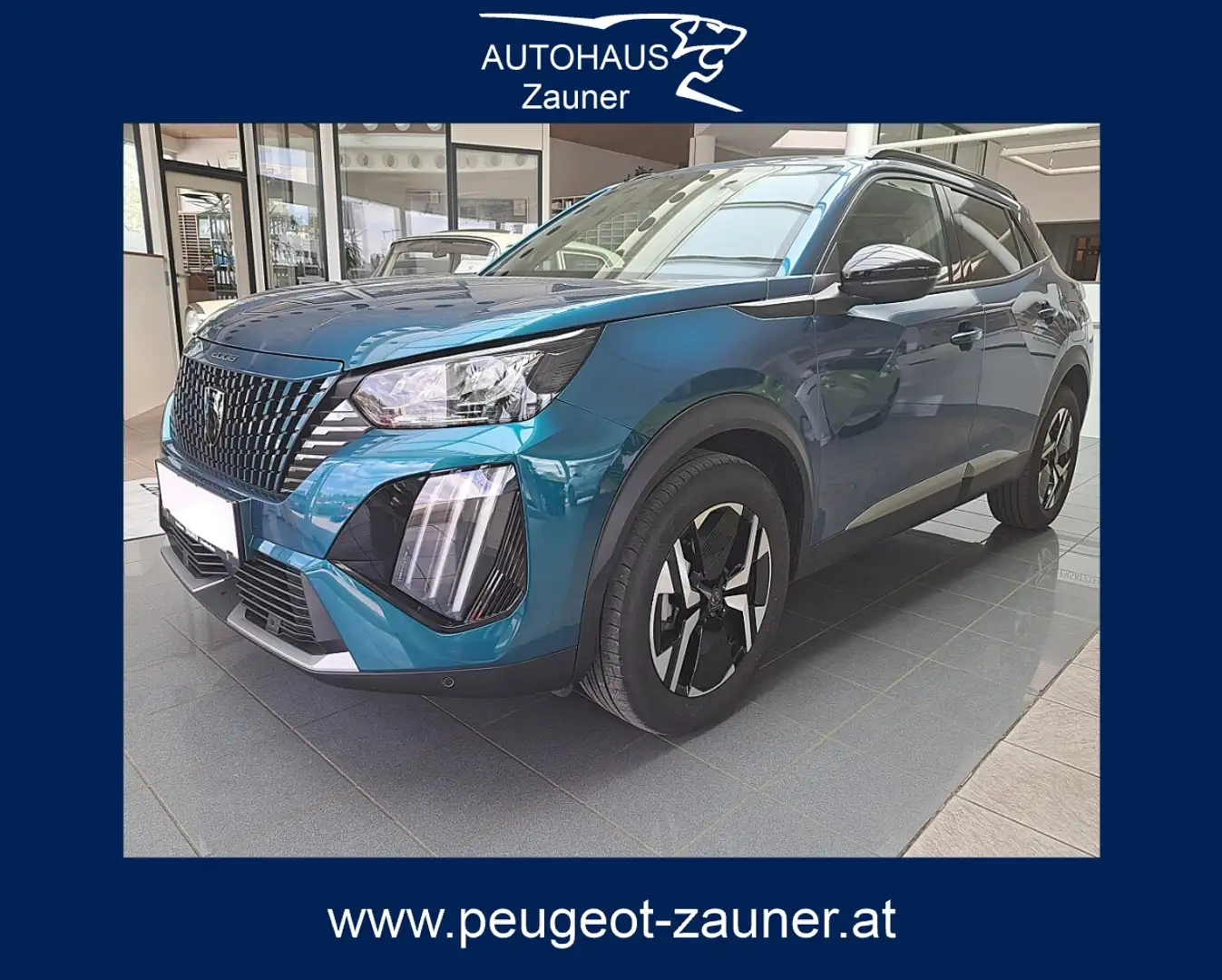 Peugeot 2008 Benzin 100 S&S Allure 6-Gang-Manuell Blau - 1