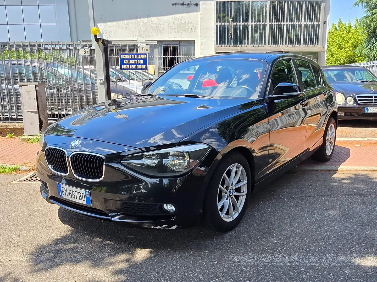 BMW 116 116i 5p Msport OK NEOPATENTATI Nero - 1