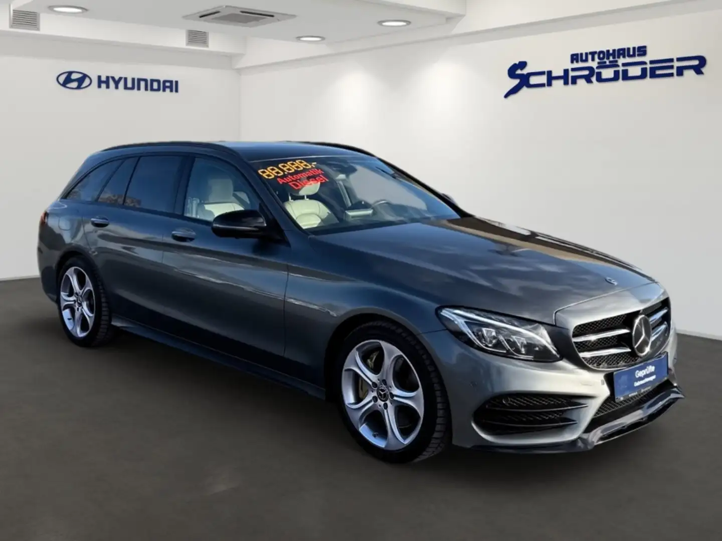 Mercedes-Benz C 250 C-Klasse 4Matic T-Modell 360 Grad Kamera Sitzbelüf Grau - 2