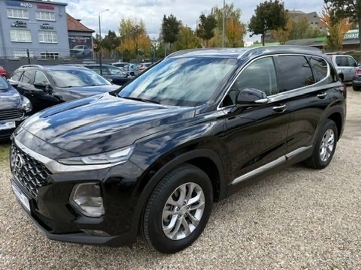 Hyundai SANTA FE 4WD/Aut/Kamera/AHK/LED/ACC/Navi/SHZ! Noir - 1