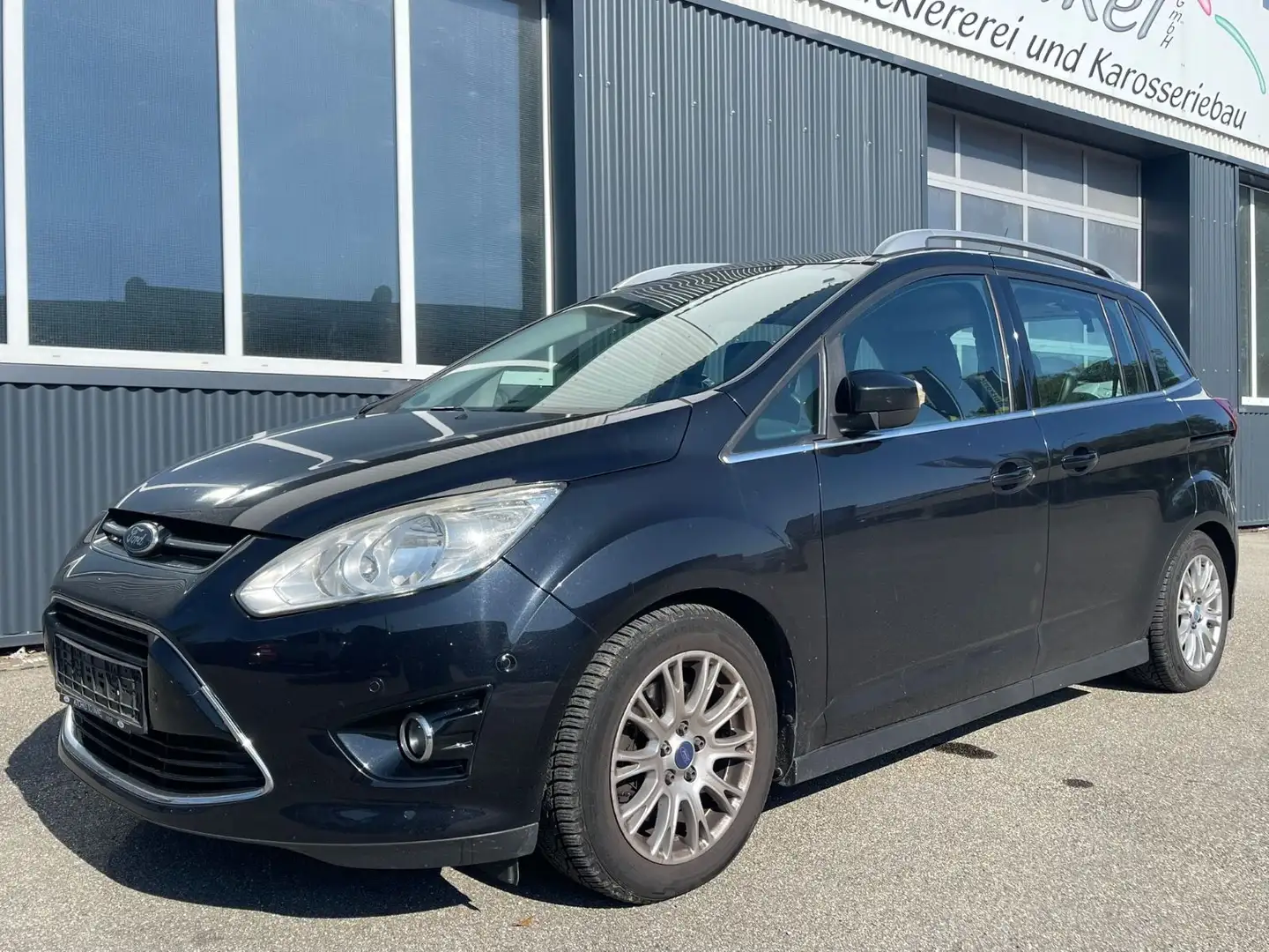 Ford Grand C-Max Titanium 7 Sitzer Leder Schwarz - 1