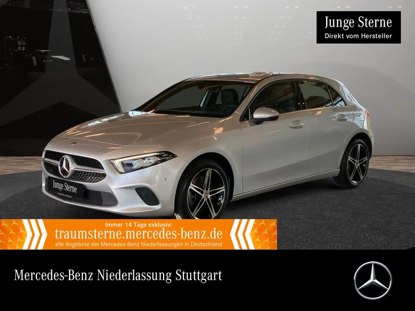 Mercedes-Benz A 250 e STYLE+LED+KAMERA+8G Plateado - 1