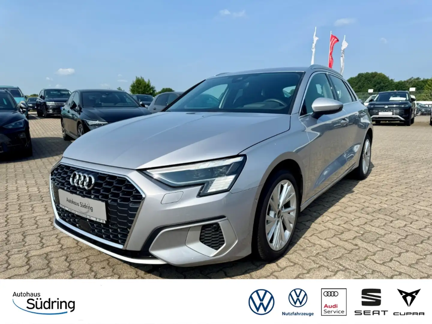 Audi A3 Sportback 40 TFSI quattro advanced S-Tronic Zilver - 1