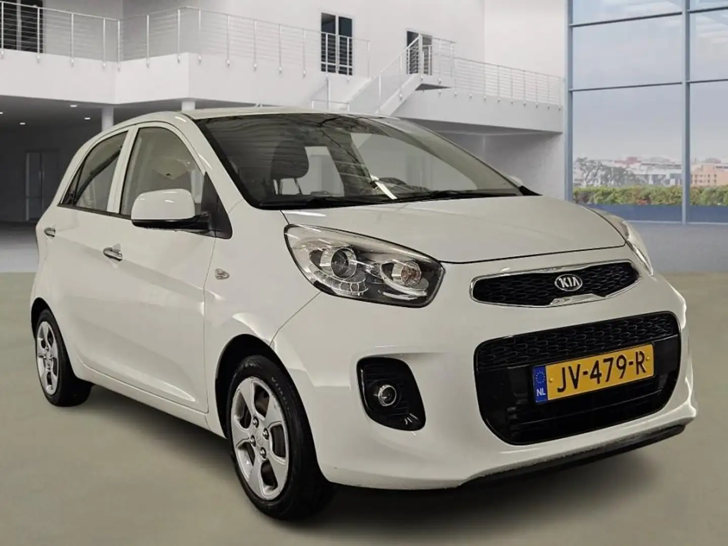 Kia Picanto 1.0 CVVT Dynamic 2e Eig. 71.400 km +NAP NL-auto Blanc - 2