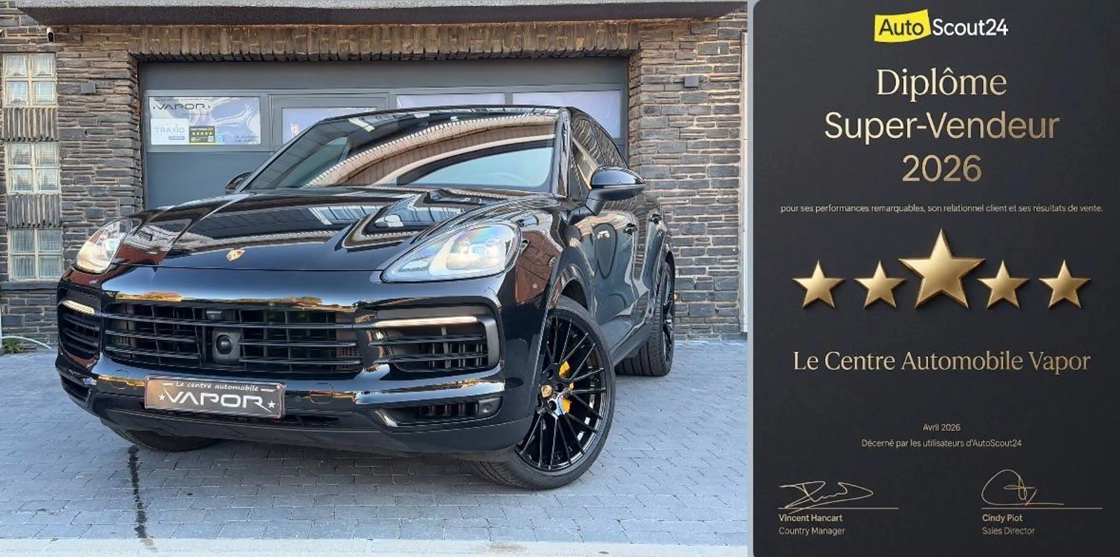 Porsche Cayenne **Sport Exhaust**Chrono**HUD**Big Seats**Pano**ACC**