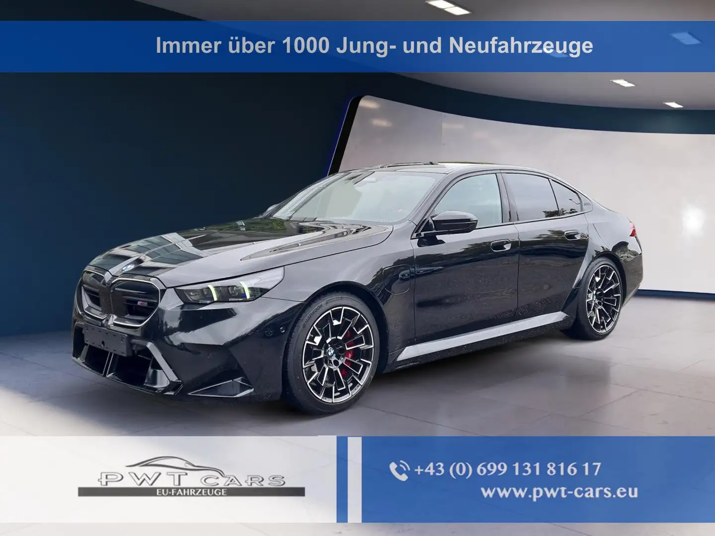 BMW M5 Basis Lim. DrivAssistPro Comfort FastCharge Par... Zwart - 1