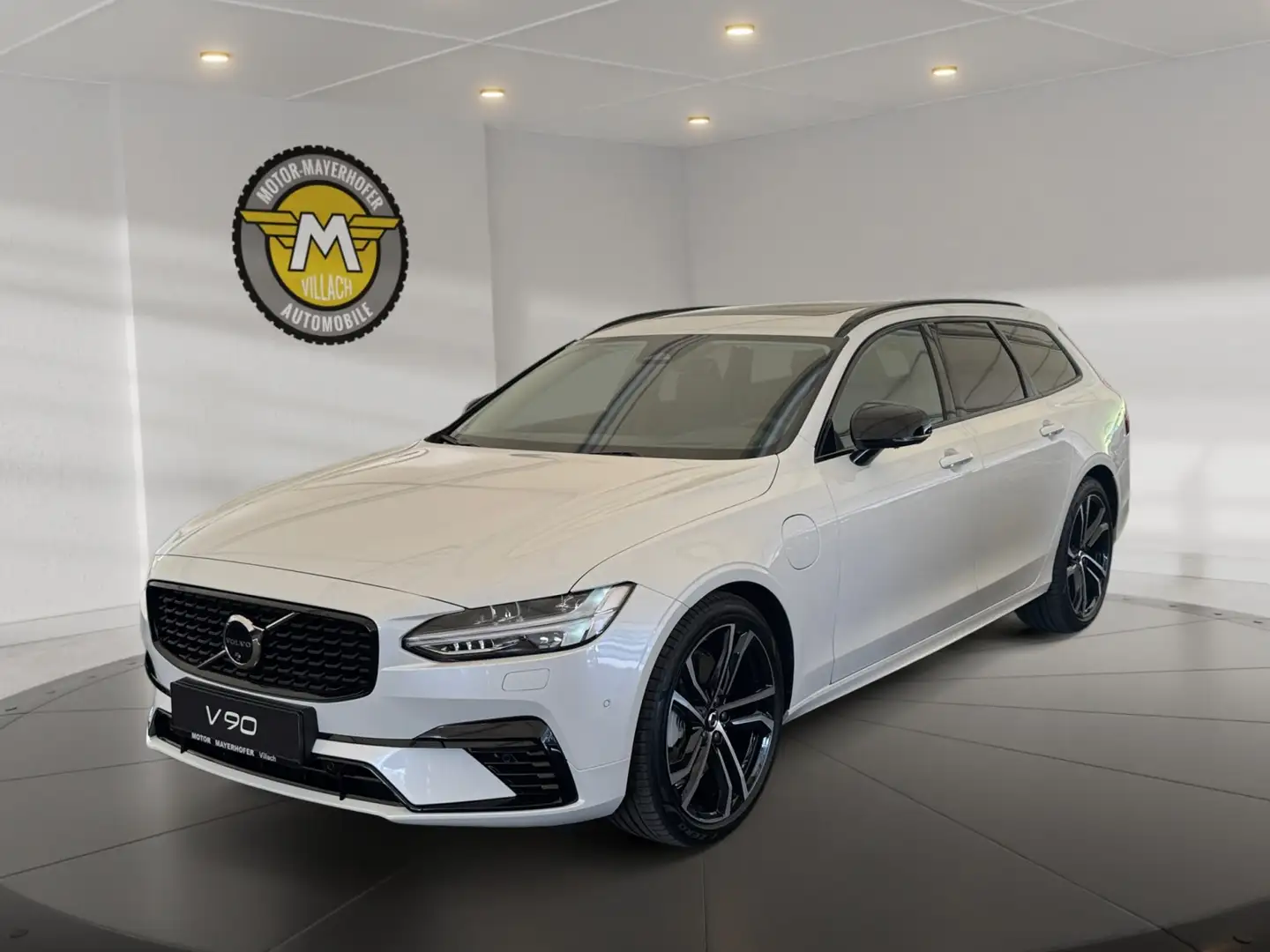 Volvo V90 T6 Plug- In eAWD Ultra Blanc - 1