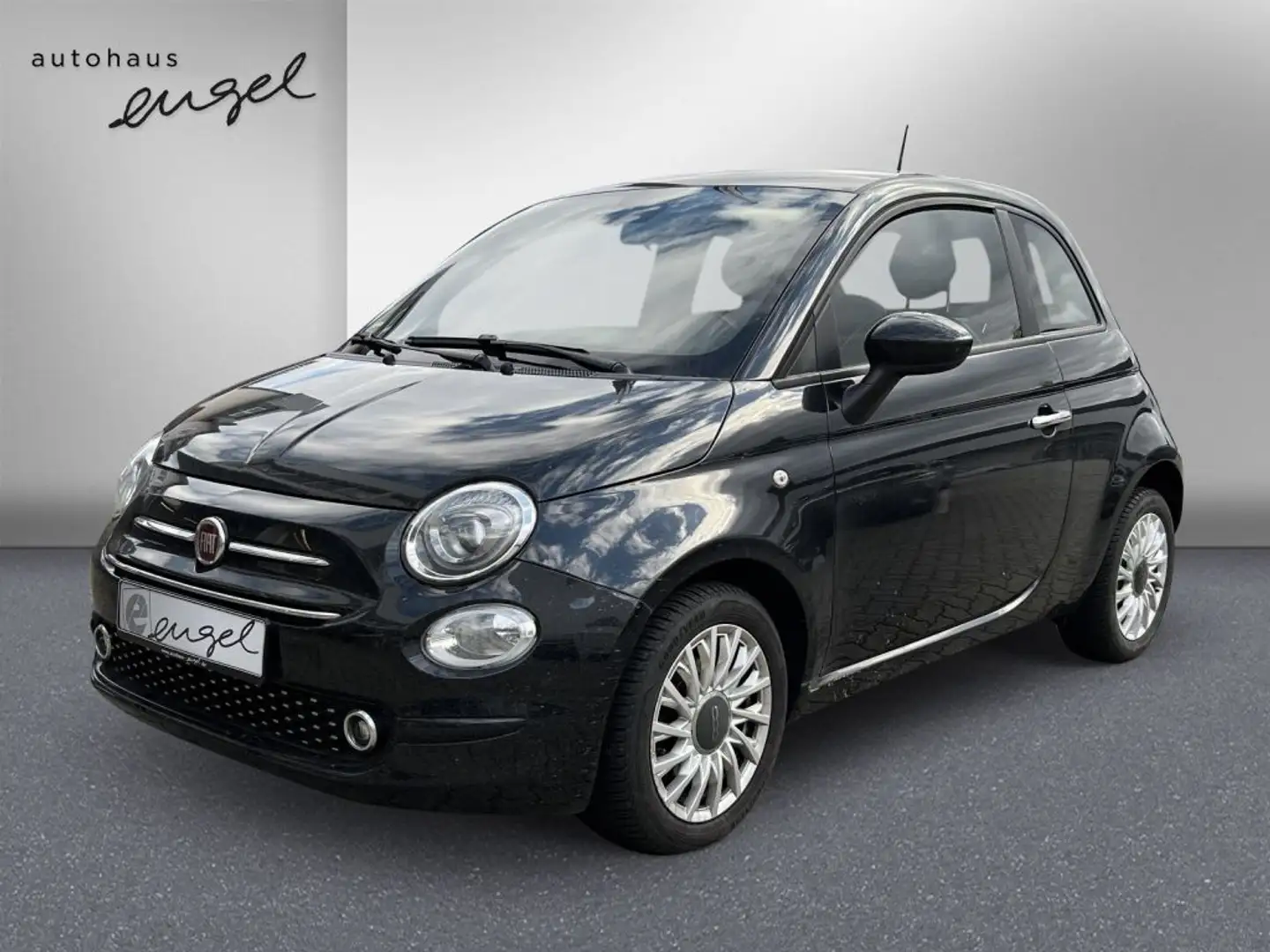Fiat 500 500 1.0GSE N3 Hybrid Lounge,KLIMA,NAVI,TEMPO,PDC Schwarz - 1