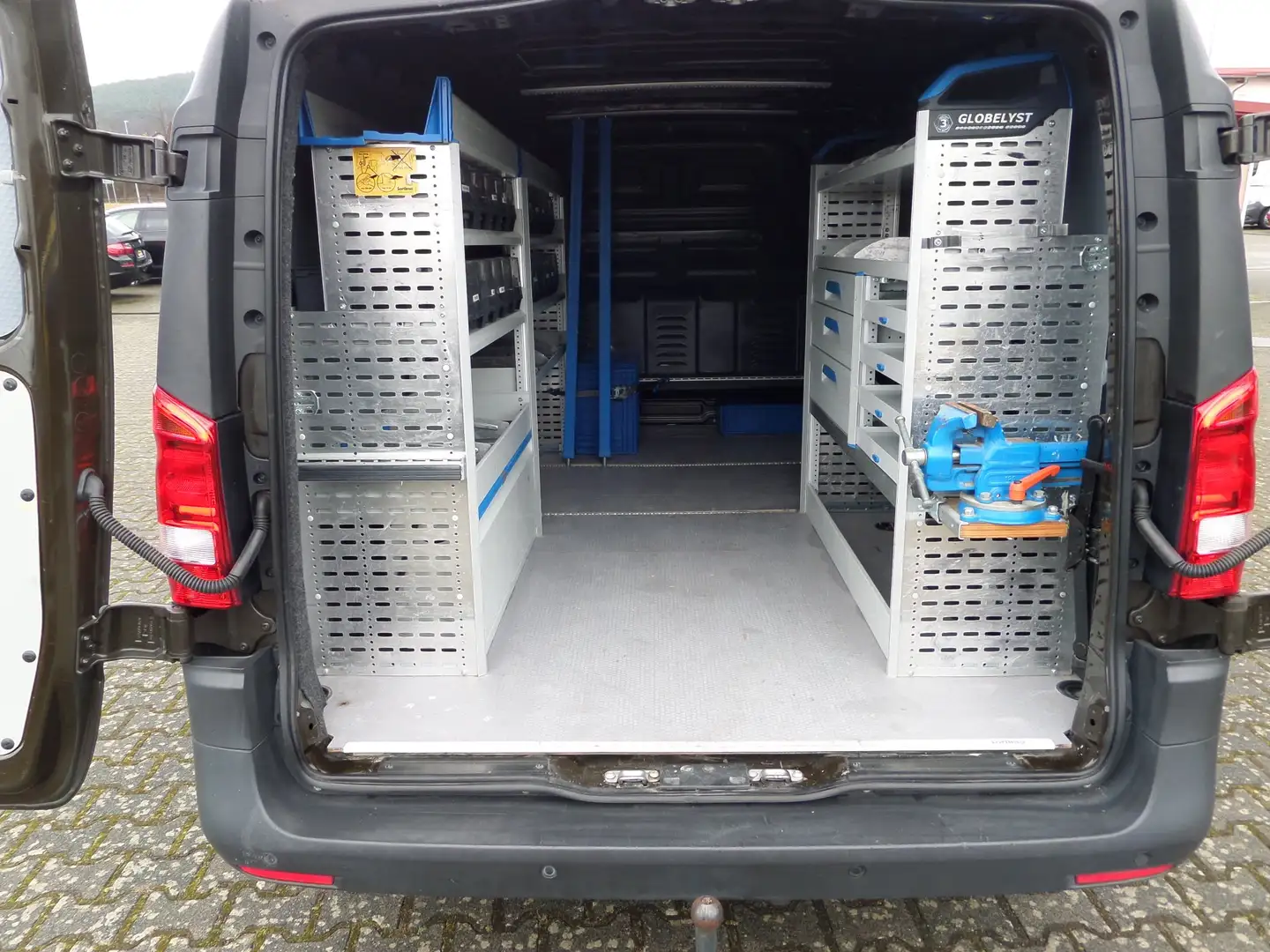Mercedes-Benz Vito 116 CDI extralang+Sortimo+Cam+Klima+Navi+Standhzg. Braun - 1