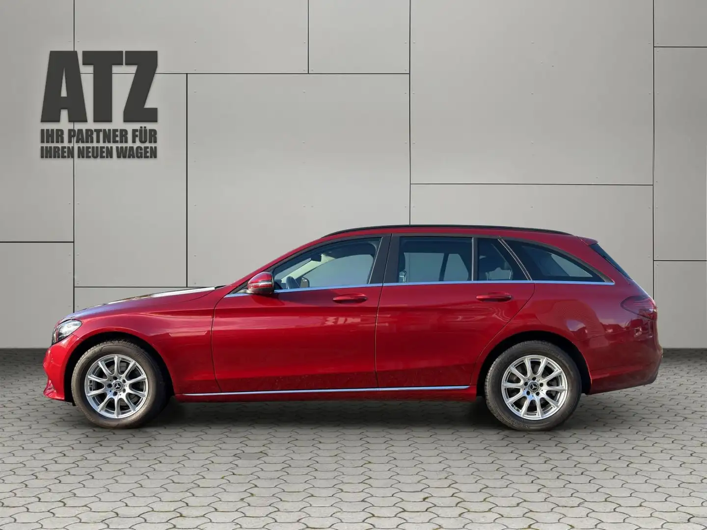 Mercedes-Benz C 220 d T AHK*LED*Alufelgen*SHZ*1.HD Rouge - 2