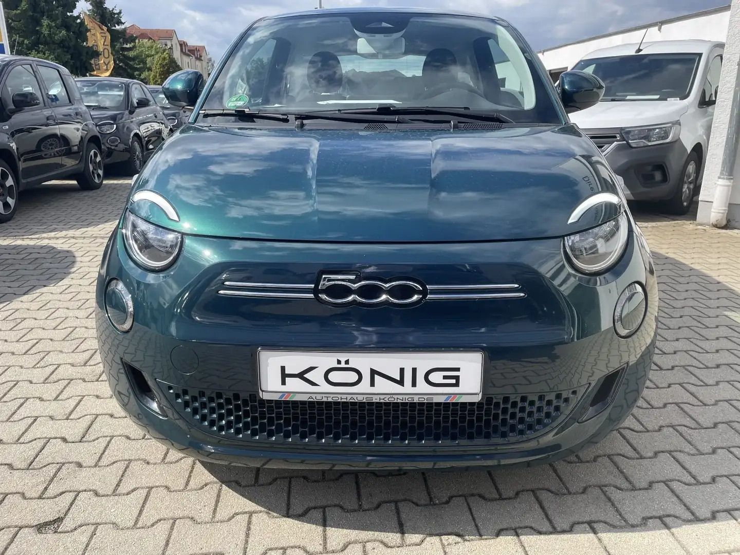 Fiat 500e Neuer 500 320km Reichweite Grün - 2