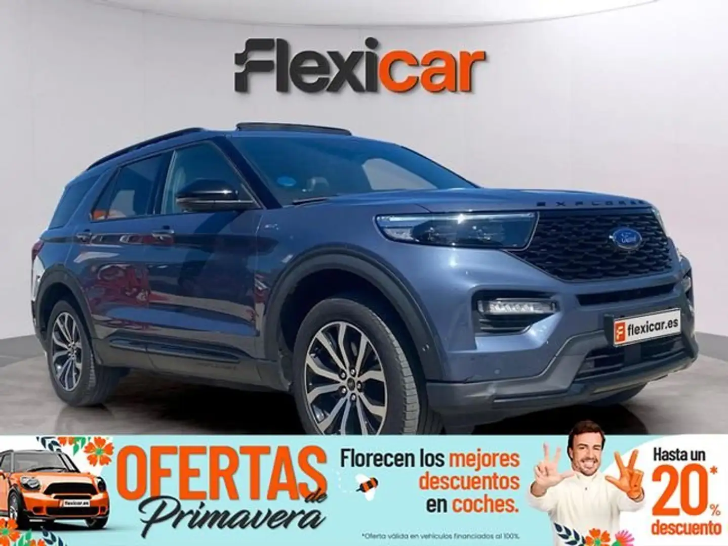Ford Explorer 3.0 PHEV AWD ST Line Azul - 1