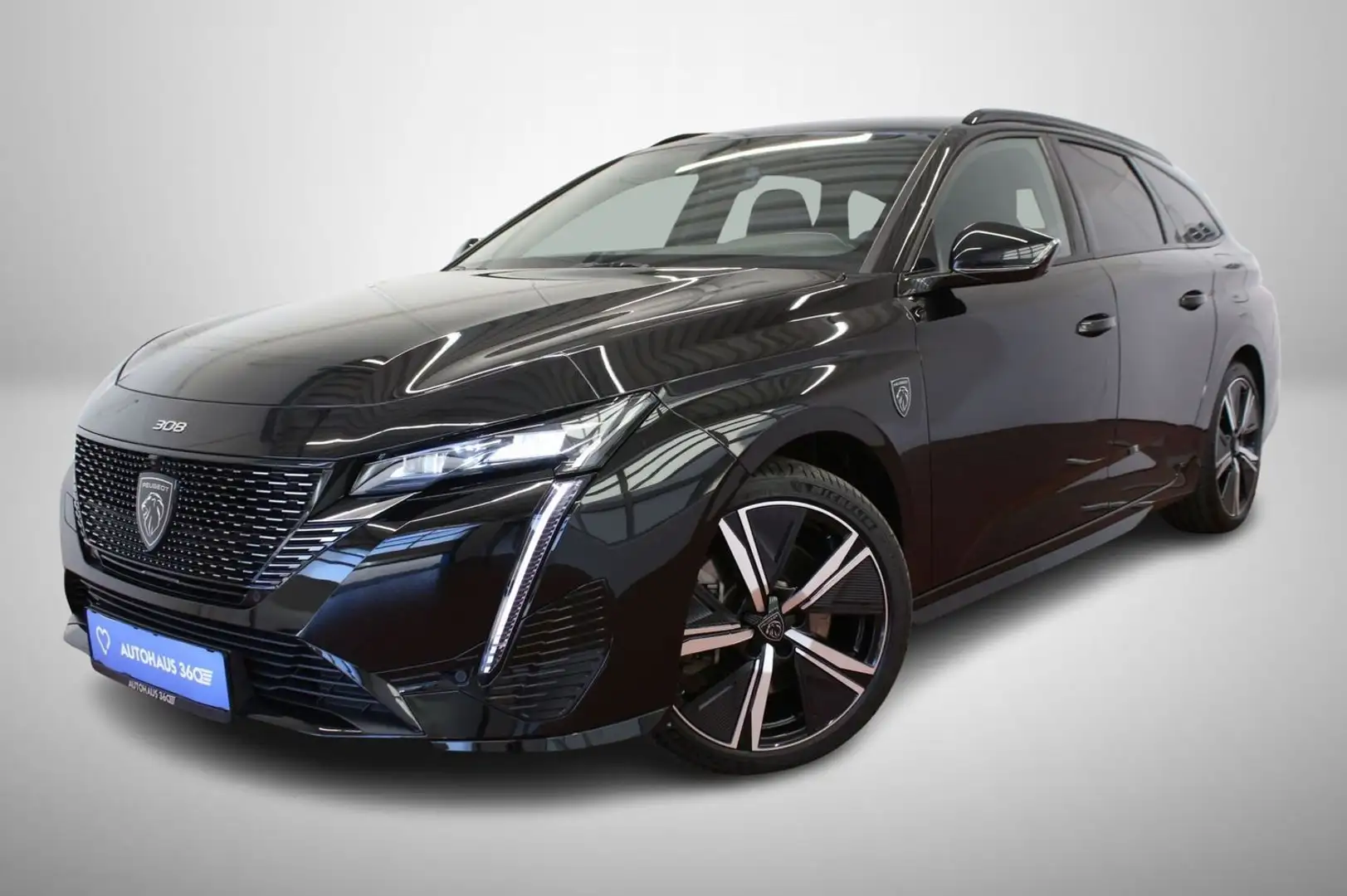 Peugeot 308 Hybrid 225 GT LED ACC NAVI Schwarz - 1