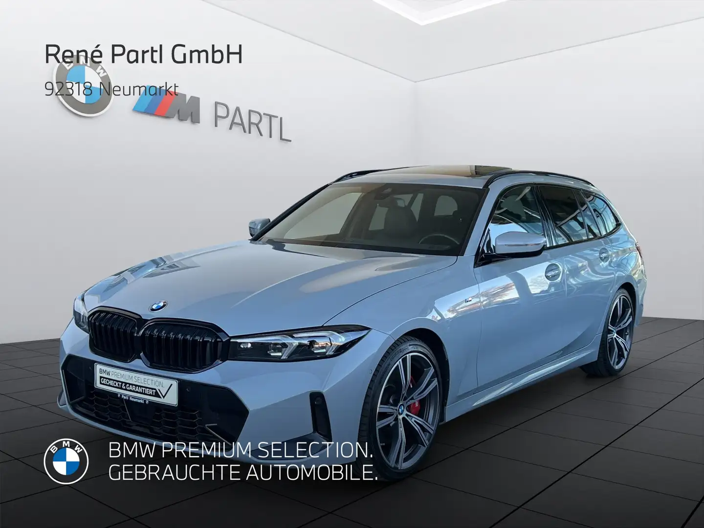 BMW 330 d xDrive Touring M-Sport-Pro ACC RFK HUD Pano AHK Grau - 1