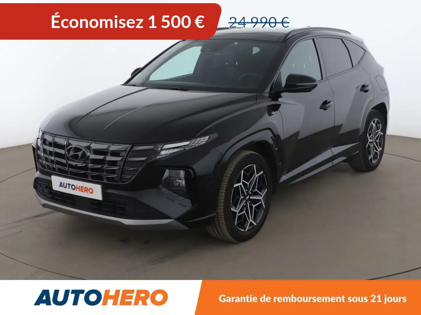 Hyundai TUCSON 1.6 T-GDi PHEV HTRAC N Line Executive BVA6 Noir - 1
