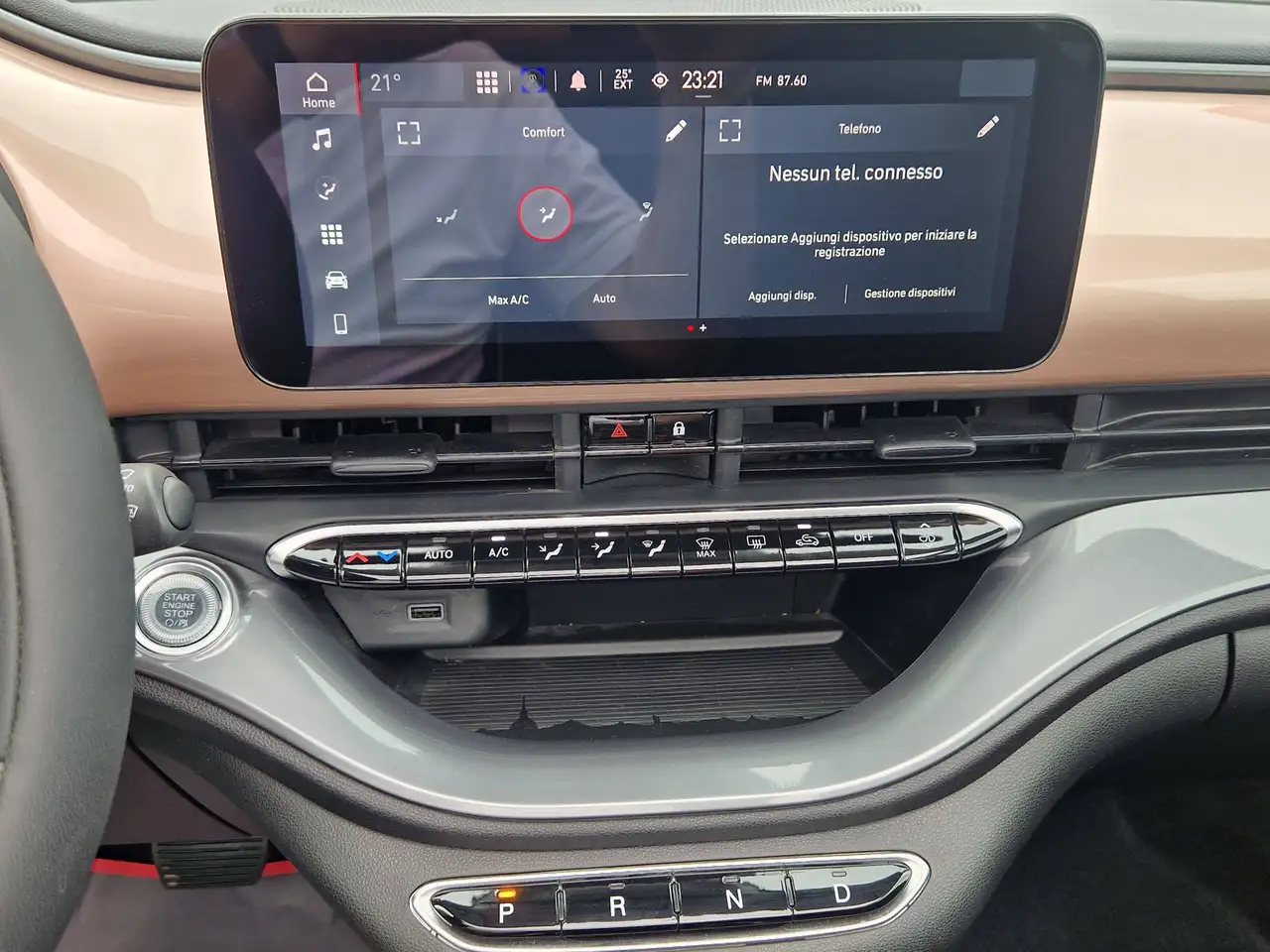 Fiat 500 E Cabrio 42 kWh 87kw/118cv ROSE GOLD-KM 2.143, миниатюра 19
