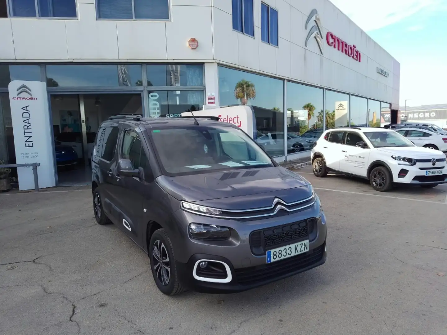 Citroen Berlingo BlueHDi S&S Talla M Feel 100 Gris - 2