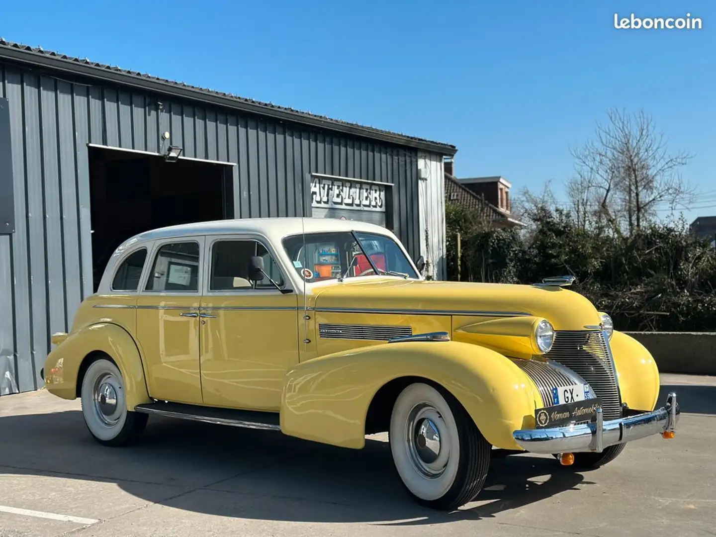 Cadillac v8 – 1939 Jaune - 2
