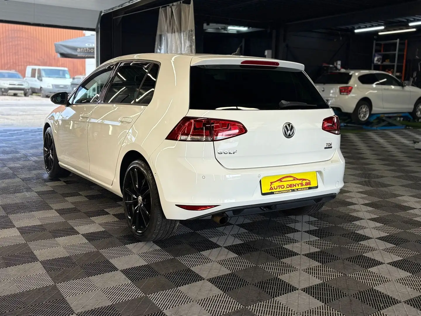 Volkswagen Golf 1.6 TDi AUTOMATIQUE bj. 2014 GEKEURD Euro 5 Blanc - 2