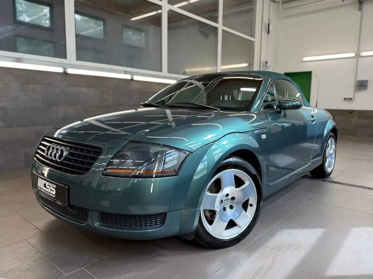 Audi TT Roadster 1.8 T Leder Sitzhzg Scheckheft Audi Zöld - 2