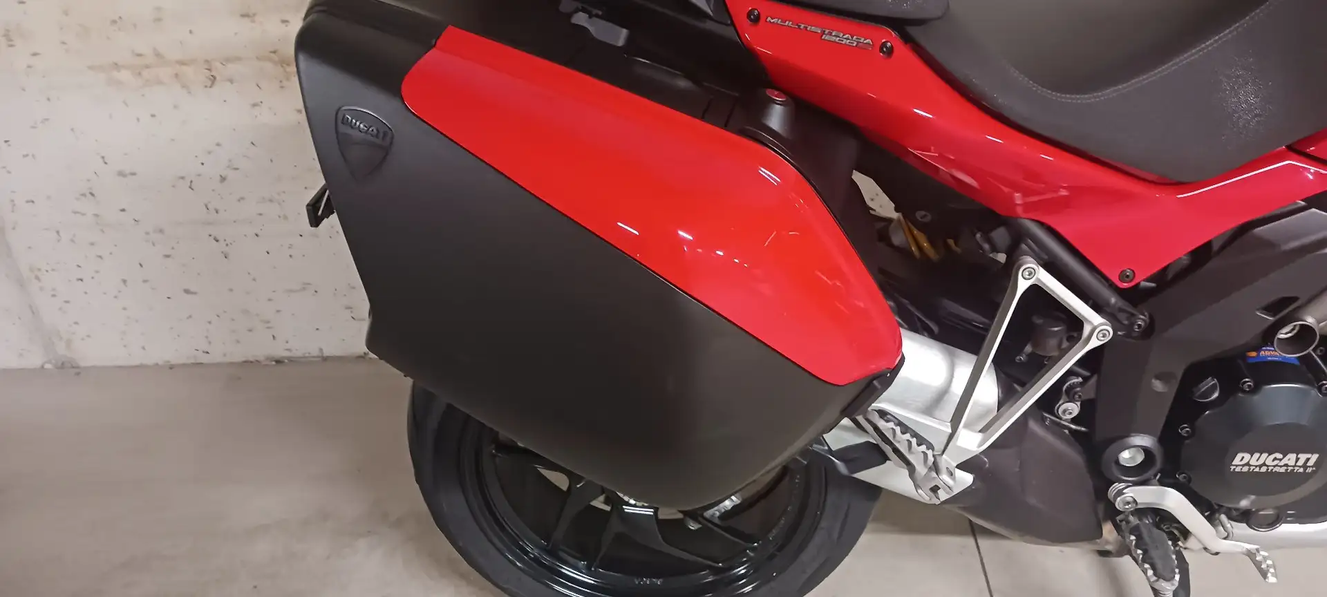 Ducati Multistrada 1200 touring Rojo - 2
