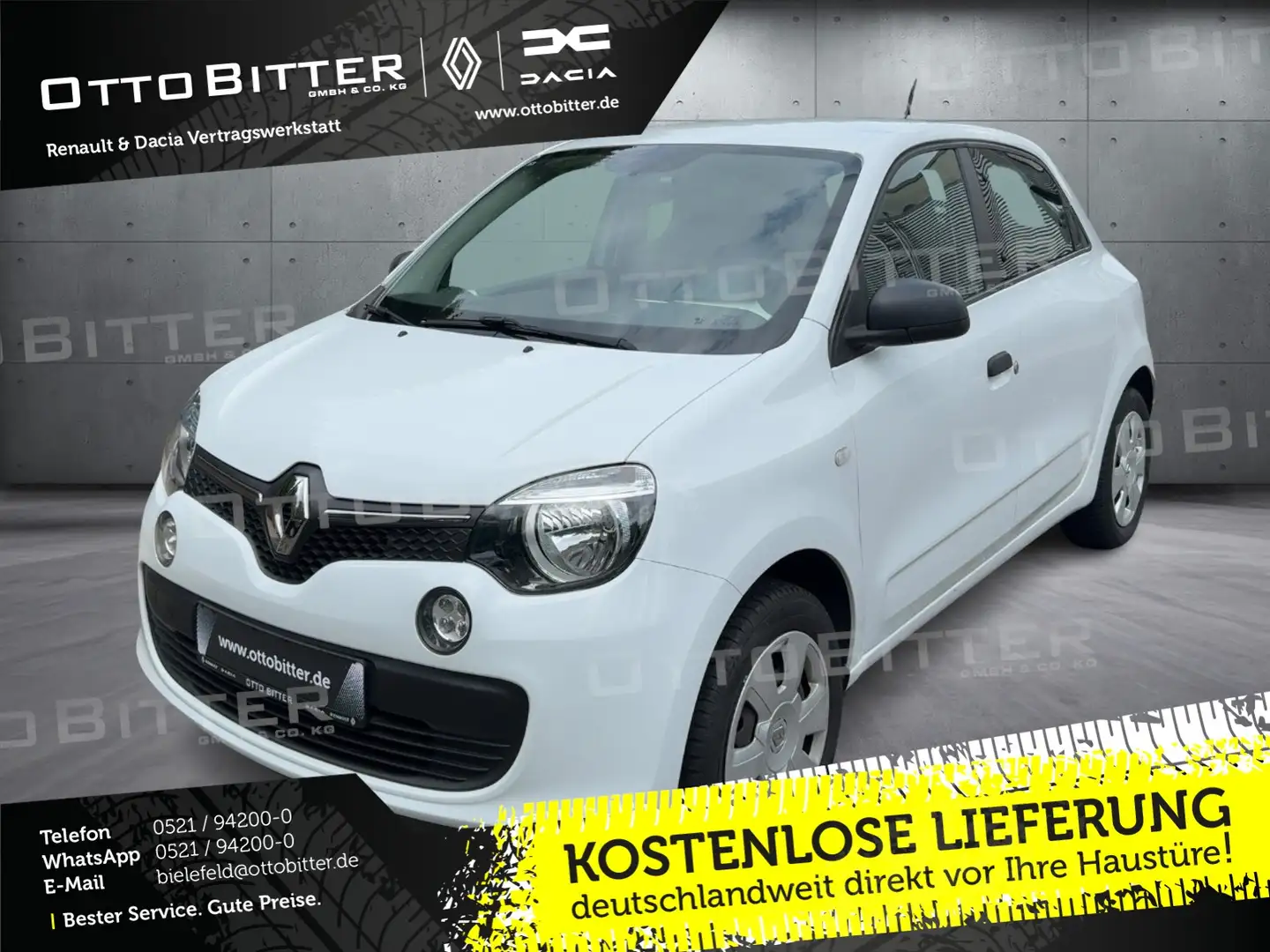 Renault Twingo Life SCe70 Alb - 1