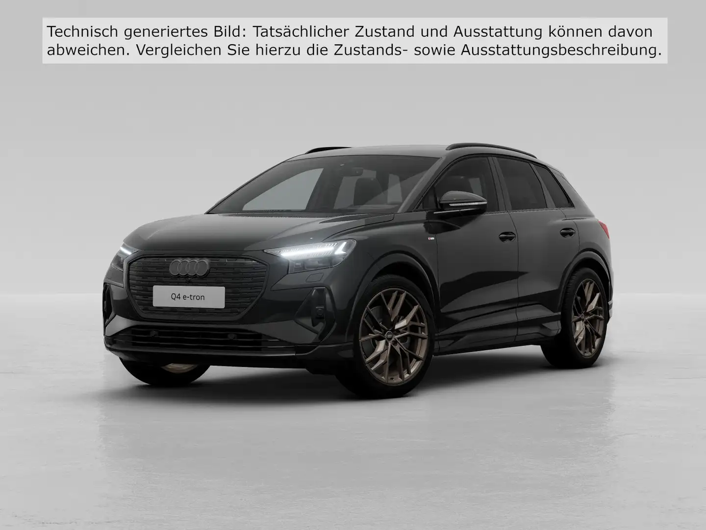 Audi Q4 e-tron 45 e-tron quattro 210 kW Schwarz - 2