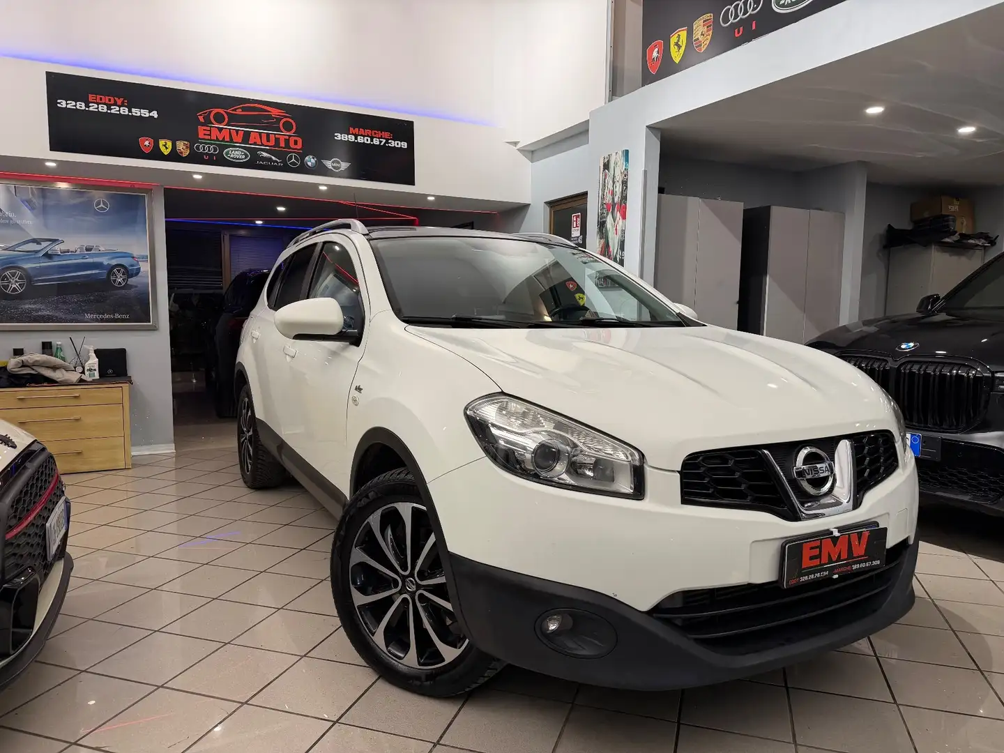 Nissan Qashqai Qashqai 2 2.0 dCi DPF n-tec 4WD Bianco - 1
