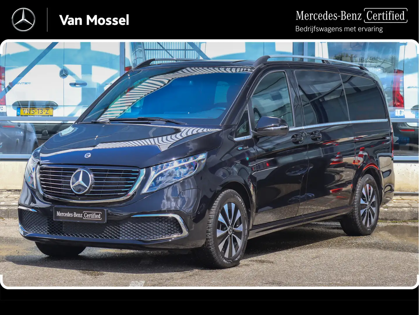 Mercedes-Benz EQV 300 L2 | CLIMA/360˚CAMERA/DISTRONIC/NAVI | Certified Zwart - 1