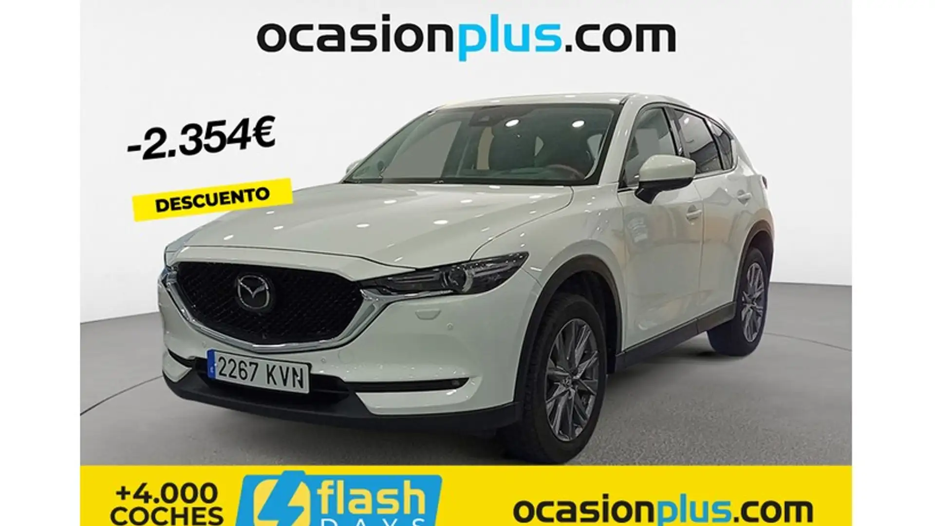Mazda CX-5 2.5 Skyactiv-G Zenith 2WD Aut. Blanco - 1