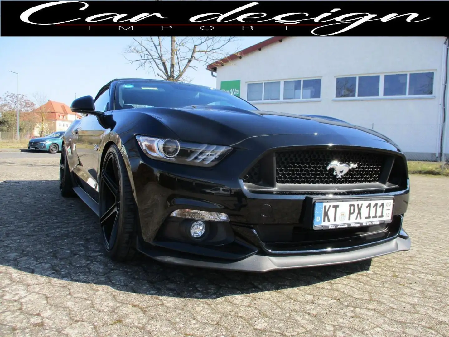 Ford Mustang Mustang Convertible 5.0 V8 Ti-VCT - 421 - BVA  CON Nero - 2