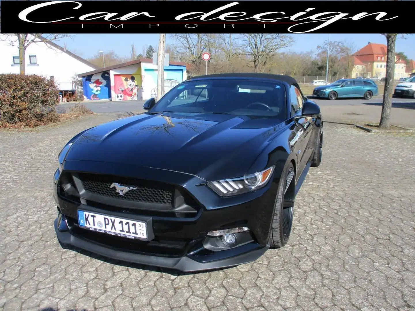 Ford Mustang Mustang Convertible 5.0 V8 Ti-VCT - 421 - BVA  CON Nero - 1
