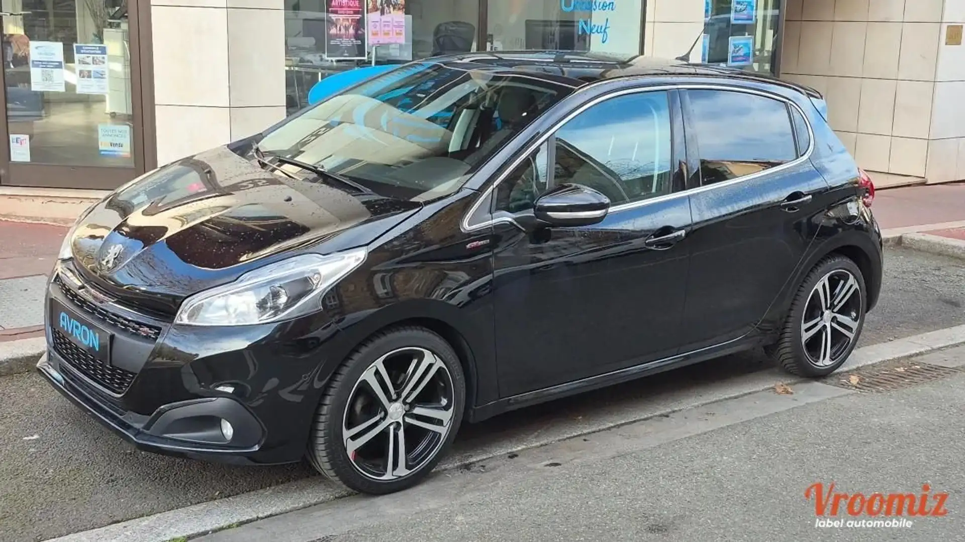 Peugeot 208 GENERATION-I 1.5 BLUEHDI 100 GT LINE START-STOP Noir - 2