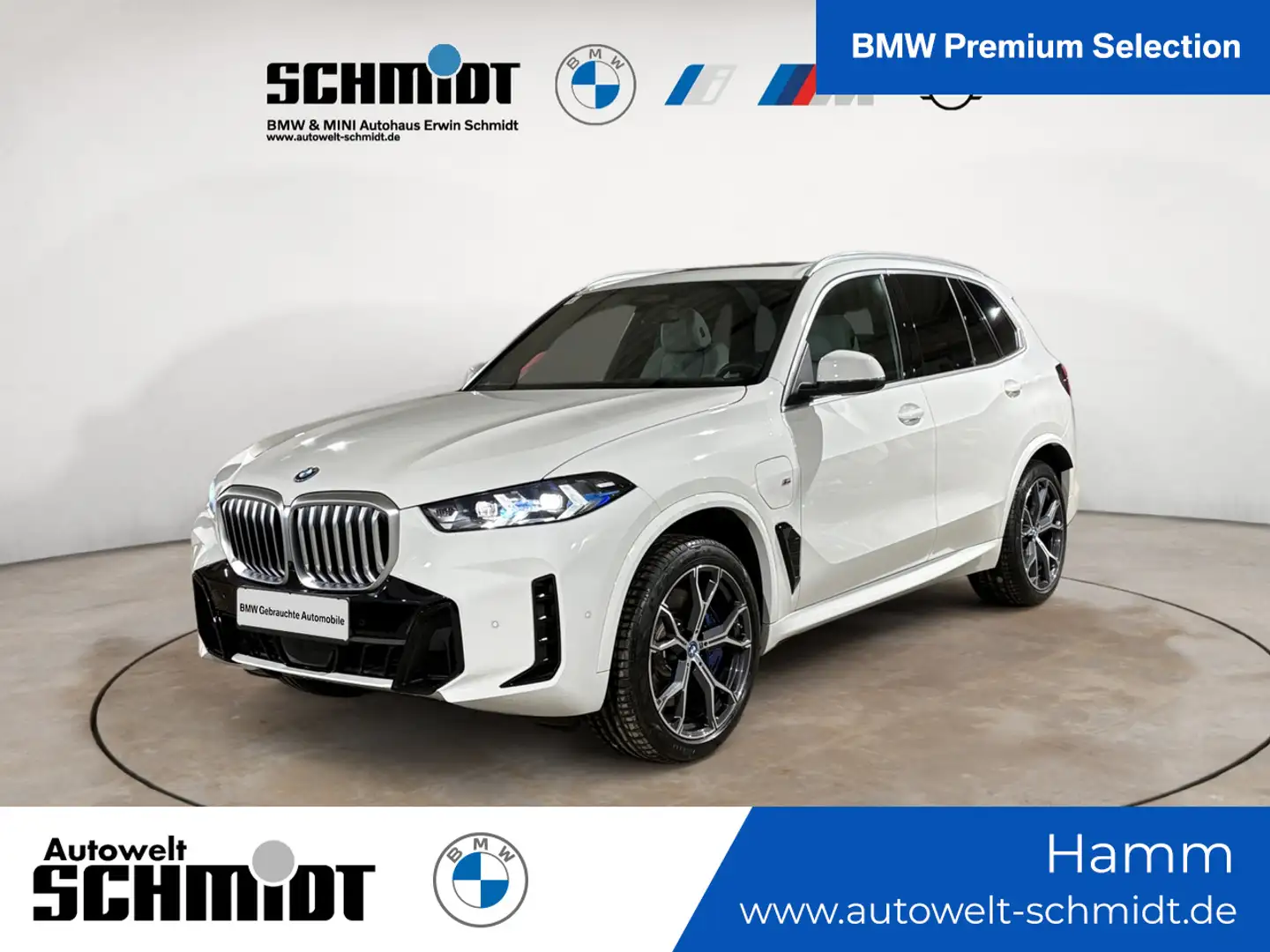 BMW X5 xDrive50e M Sportpaket GARANTIE-bis-03.2030 Weiß - 1