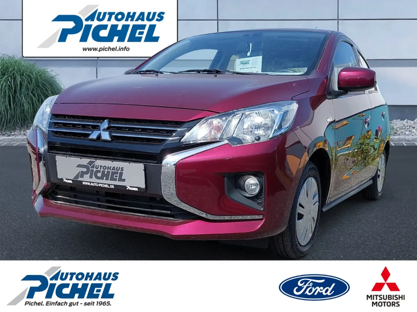 Mitsubishi Space Star PLUS IT KLIMA APPLE CARPLAY FH VORN Rosso - 1