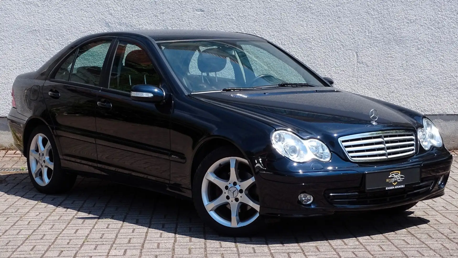 Mercedes-Benz C 180 0C 180 Kompressor|Navi|SHZ|Automatik|PDC| Blau - 1