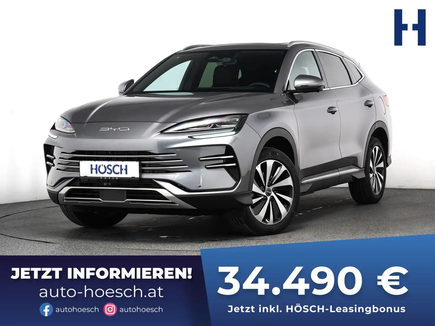 BYD Seal U DM-i BOOST HEAD-UP PANO LEDER !AUF LAGER! Grau - 1