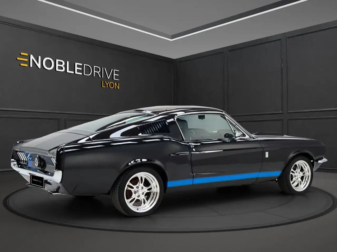 Ford MUSTANG FASTBACK 390 1968 - FAIBLE KILOMETRAGE - RESTAUREE - BVM5 - V8 5.0 325cv, foto 5