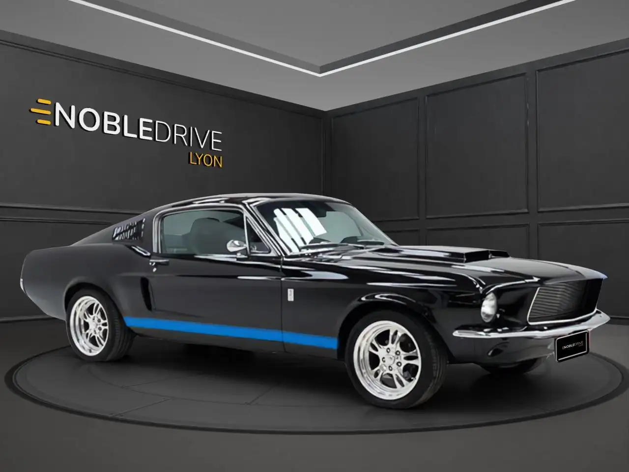 Ford MUSTANG FASTBACK 390 1968 - FAIBLE KILOMETRAGE - RESTAUREE - BVM5 - V8 5.0 325cv, foto 3